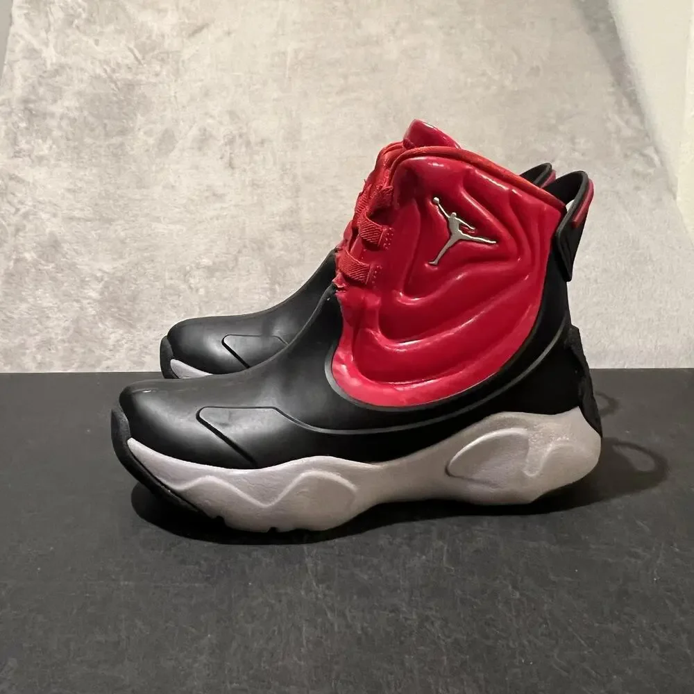 Jordan Drip 23 Boots Toddler Size 12C Black Red High Top Jumpman CT5798-006